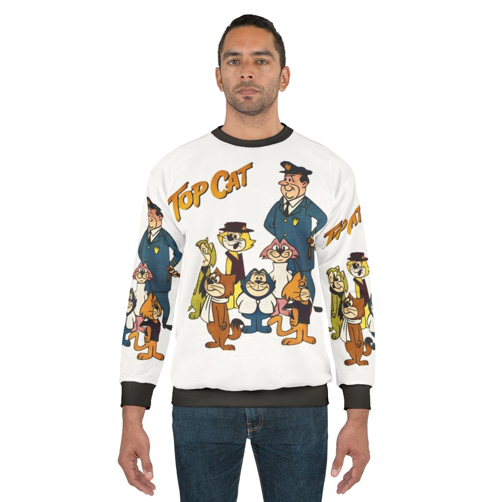 Vintage Retro Cartoon Top Cat Summer Sweatshirt