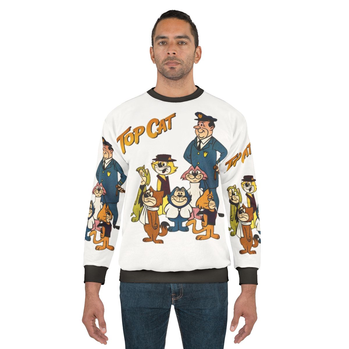 Vintage Retro Cartoon Top Cat Summer Sweatshirt