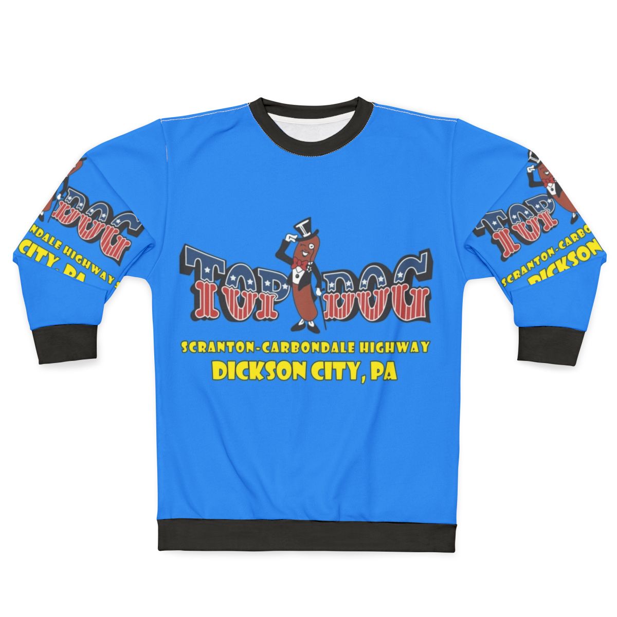 Top Dog Arcade Dickson City Sweatshirt - Retro Gaming Apparel