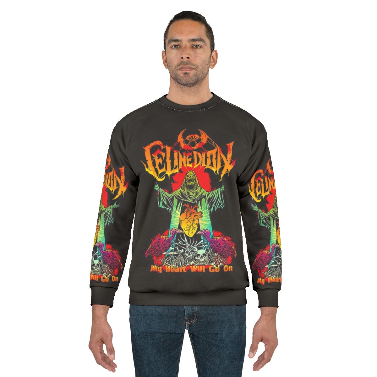 Celine Dion Metal Sweatshirt