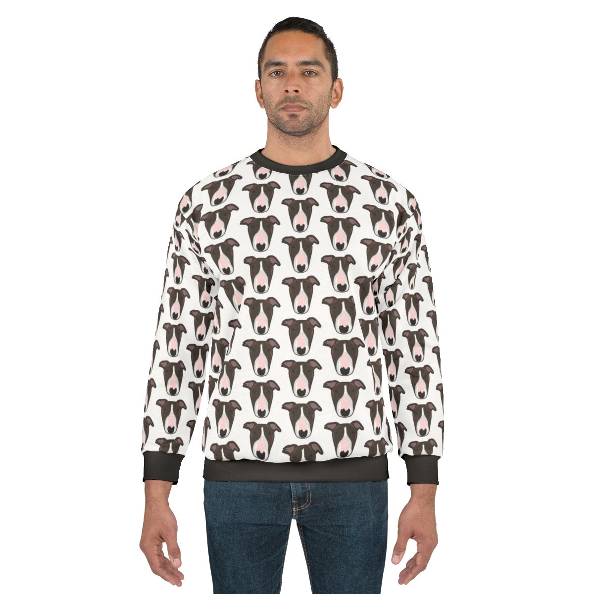 Toreigh Sweatshirt featuring an English Bull Terrier graphic design