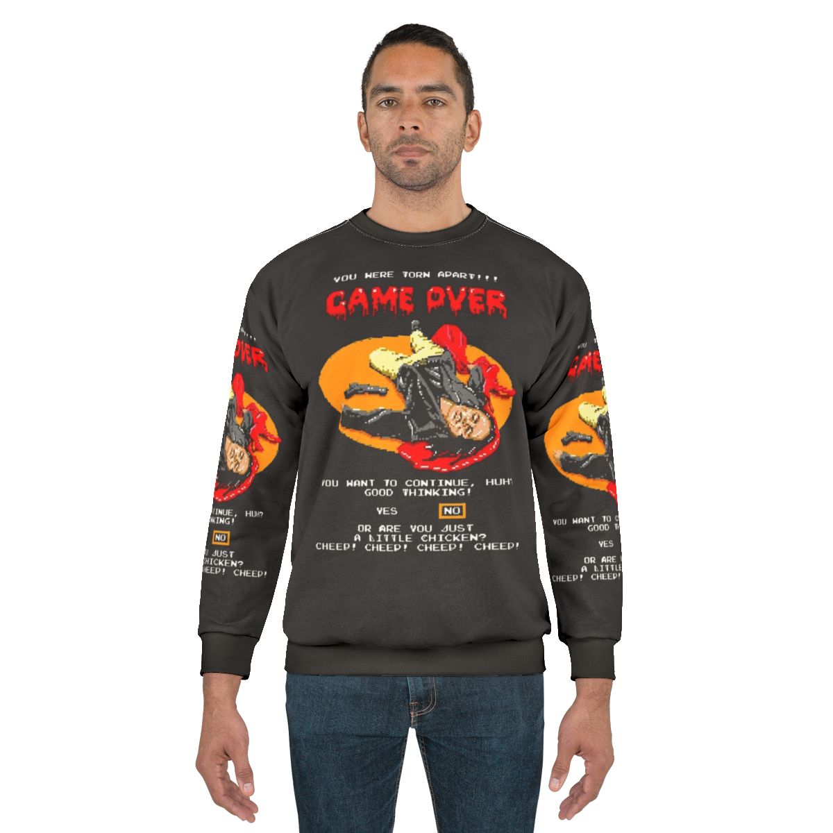 The Room Torn Apart Sweatshirt featuring Tommy Wiseau