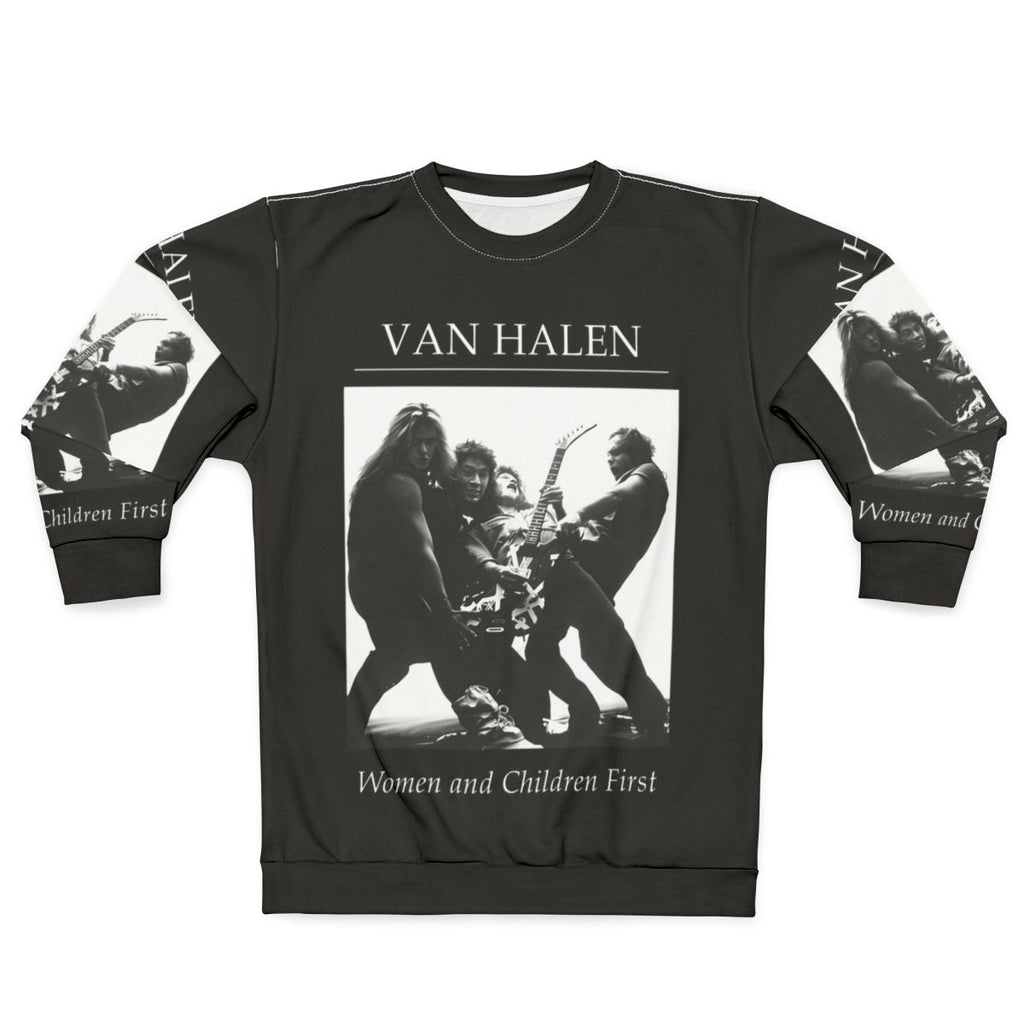 Vintage classic rock band album sweatshirt