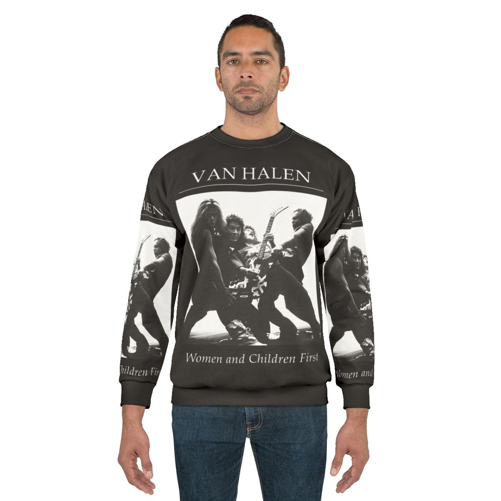 Vintage classic rock band album sweatshirt