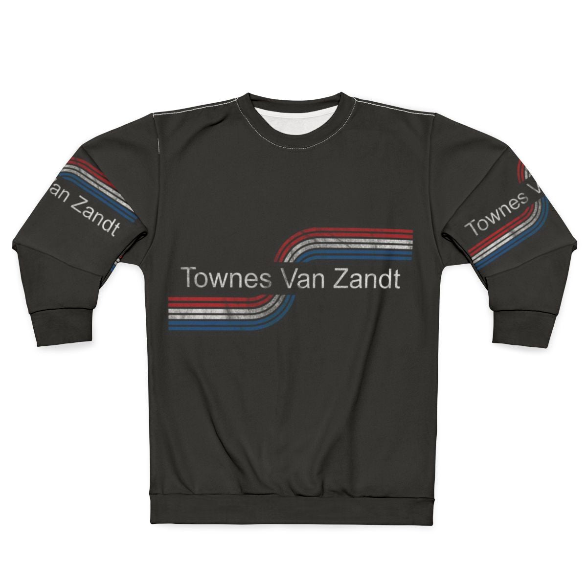Vintage Townes Van Zandt Biker Style Sweatshirt