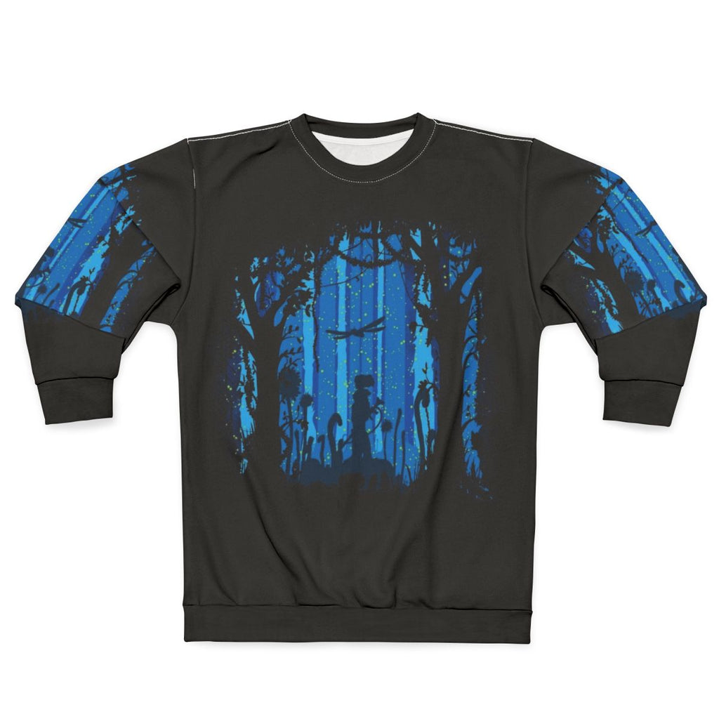 Toxic Jungle Sweatshirt with nature and film inspired design