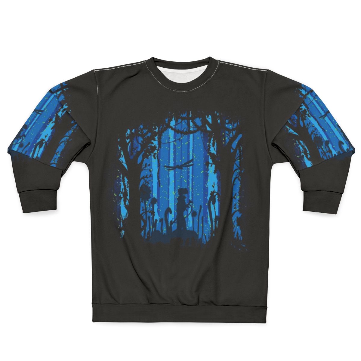 Toxic Jungle Sweatshirt with nature and film inspired design