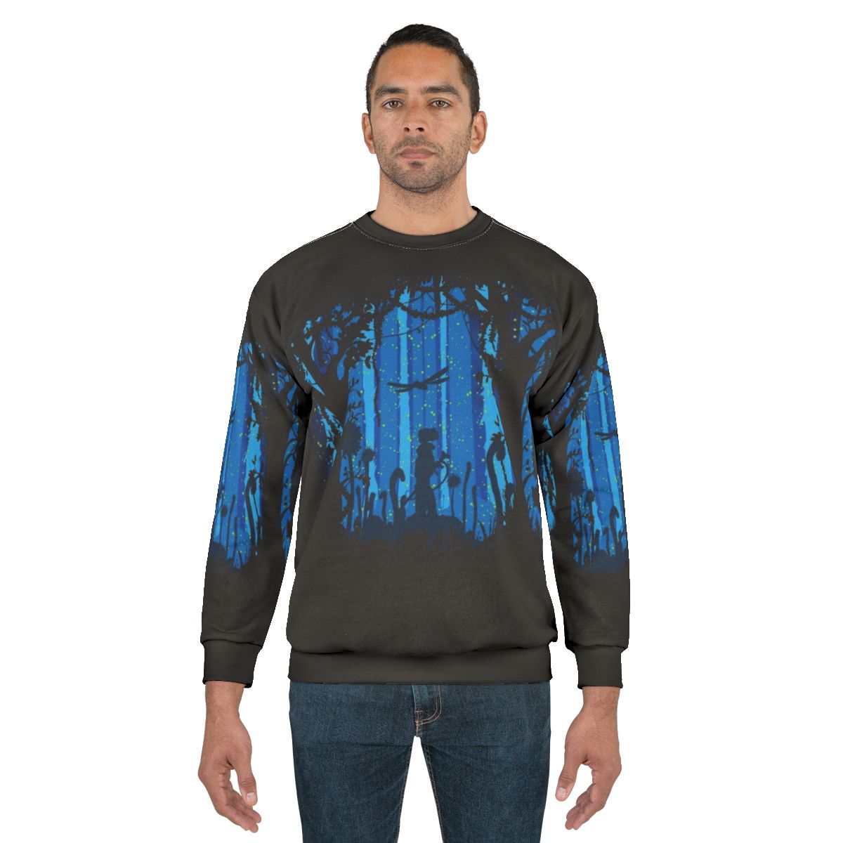 Toxic Jungle Sweatshirt with nature and film inspired design
