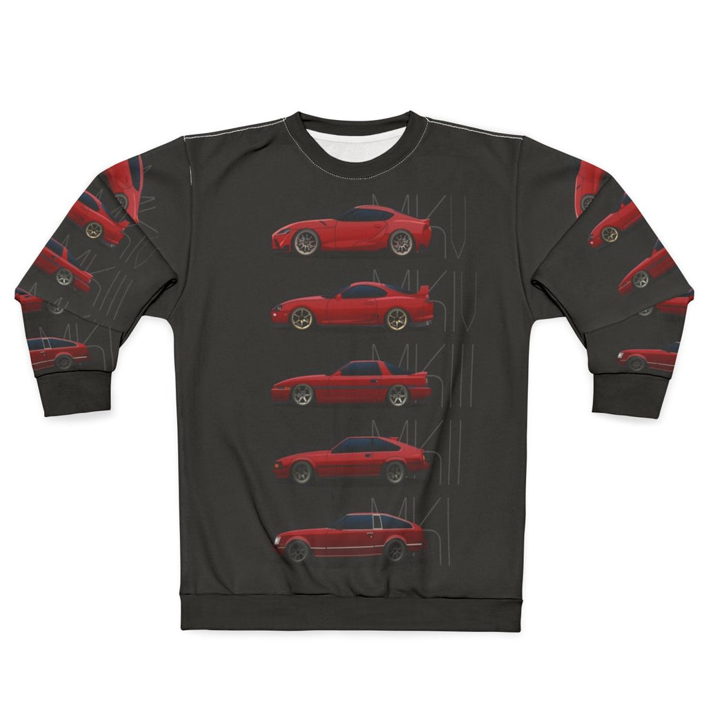 Toyota Supra Generations Sweatshirt