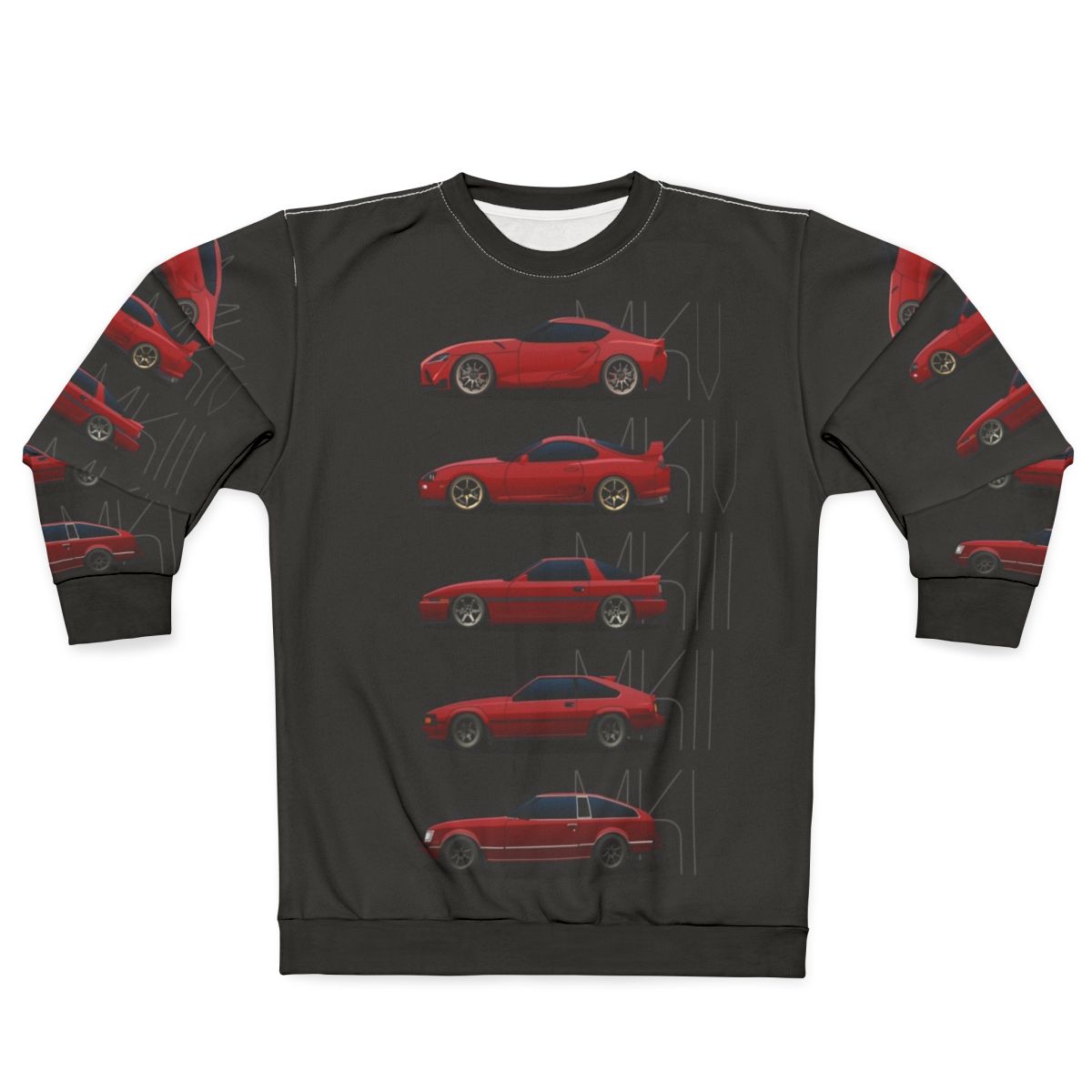 Toyota Supra Generations Sweatshirt