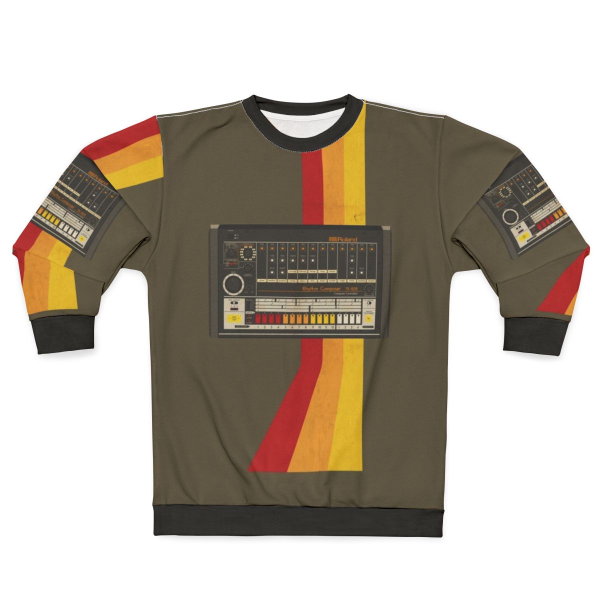 Retro TR-808 Drum Machine Sweatshirt