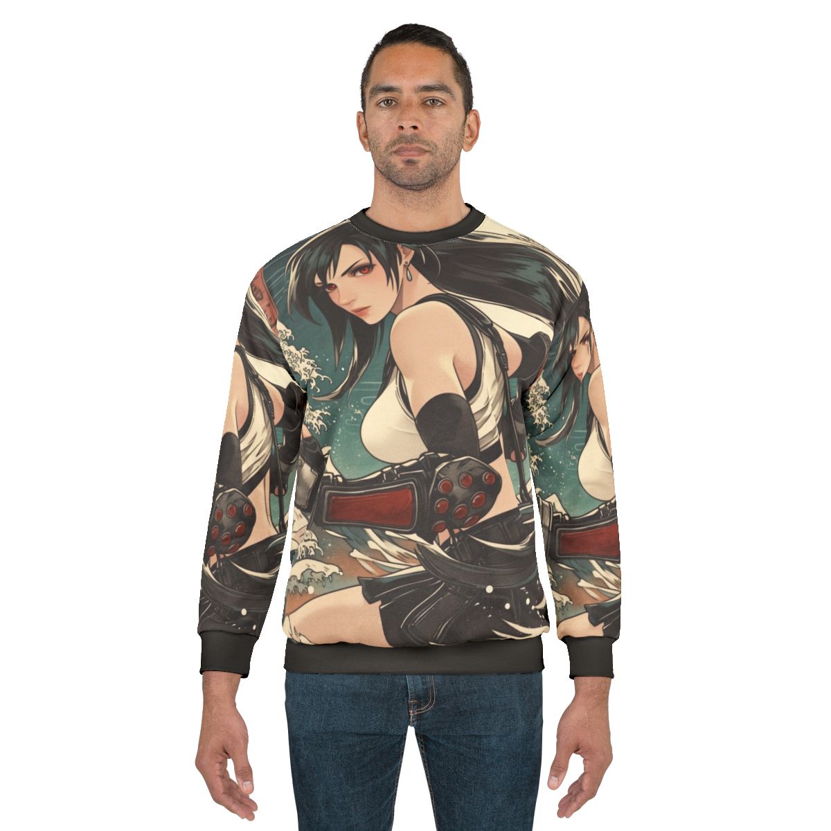 Tifa Lockhart Final Fantasy 7 Inspired Sweatshirt
