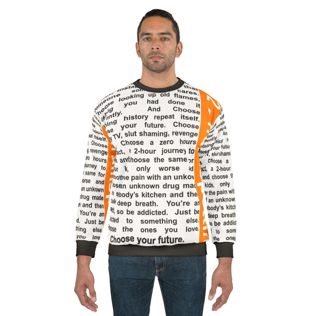 Trainspotting 2 Choose Life Sweatshirt featuring Ewan McGregor