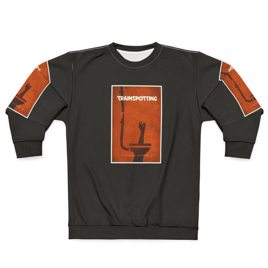 Trainspotting Sweatshirt with Mark Renton and Cult 90s Film Imagery
