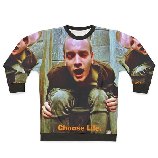 Trainspotting Movie Sweatshirt with Ewan McGregor