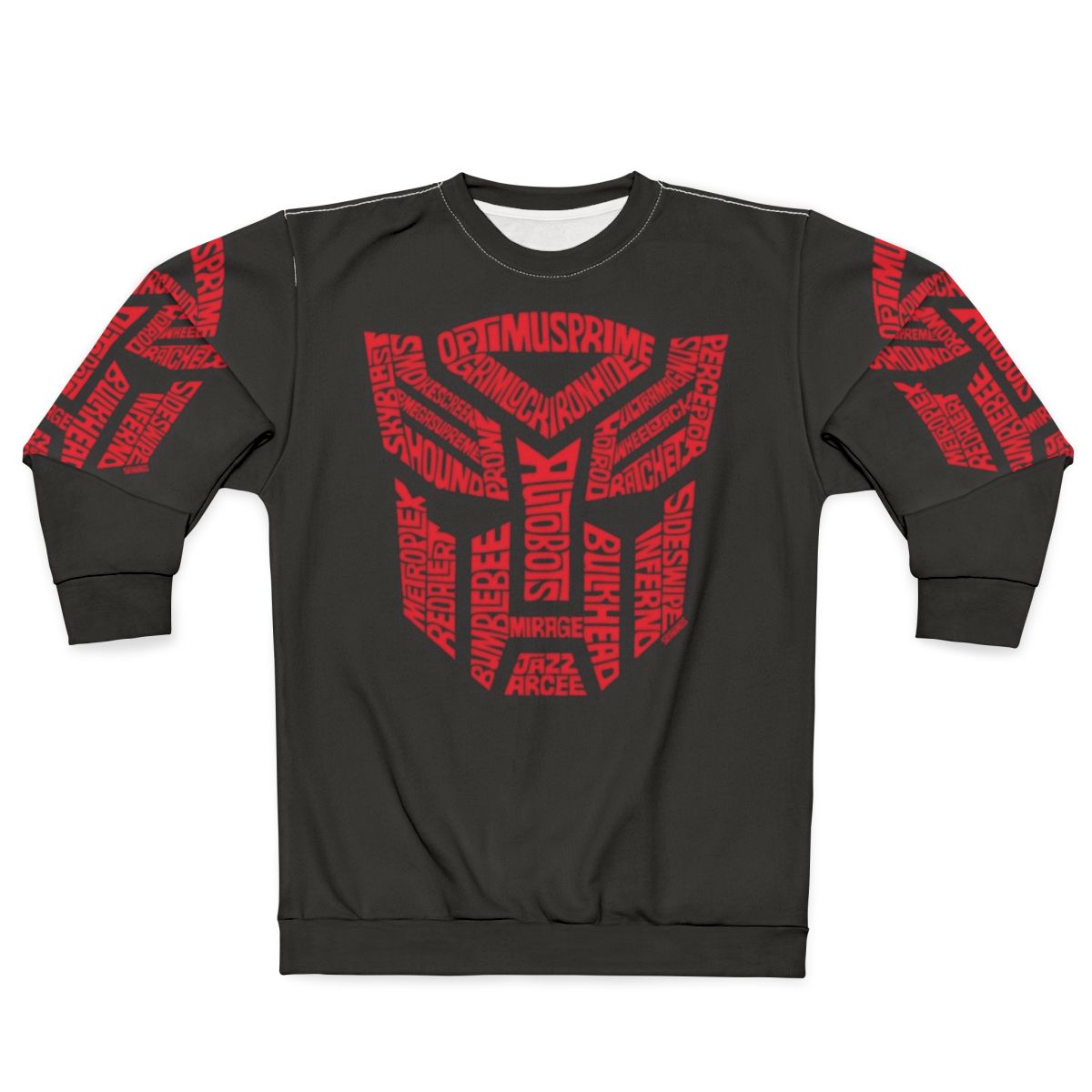 Transformers Autobots Red Sweatshirt