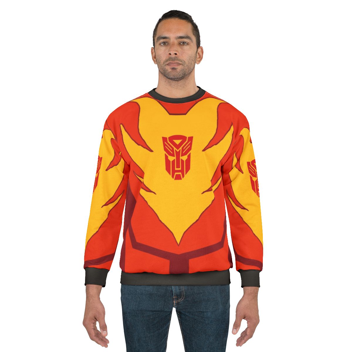 Transformers G1 Hot Rod Flames Sweatshirt