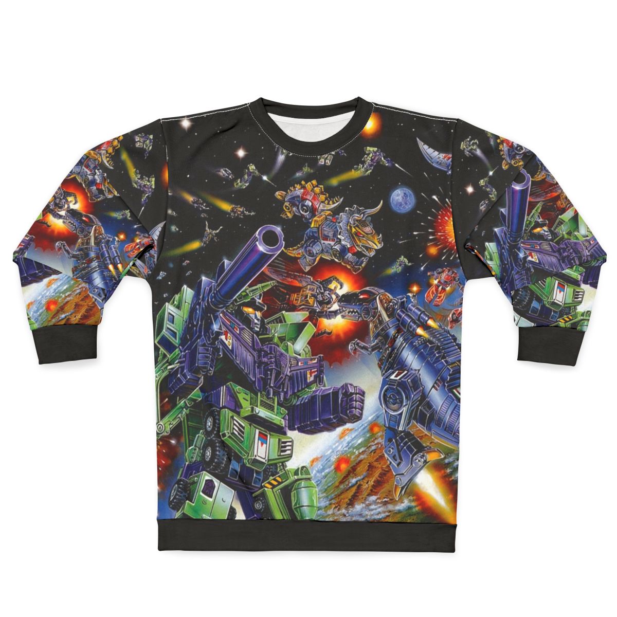 Transformers G1 Japanese Box Battle Sweatshirt