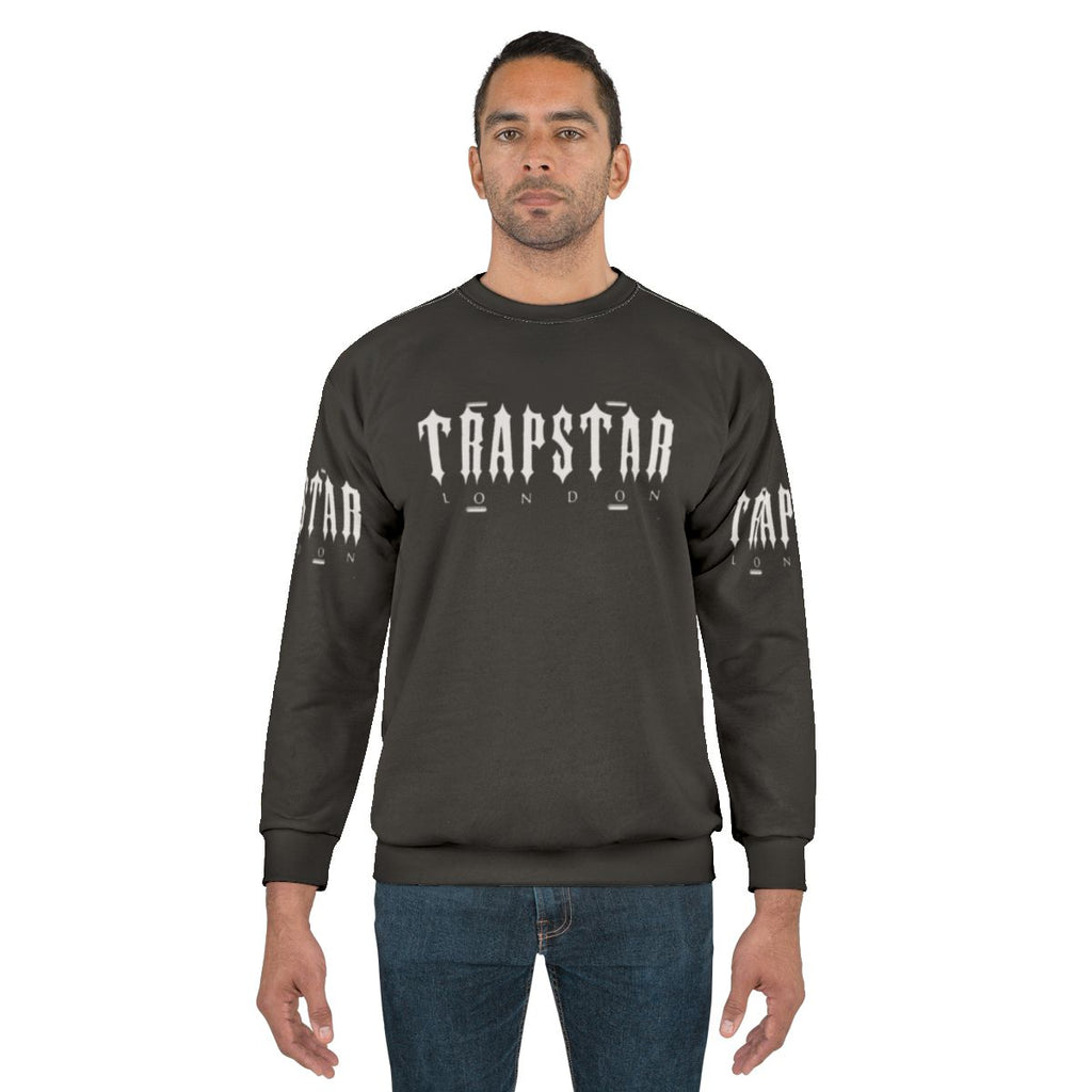 Trapstar London Sweatshirt in Black and Red