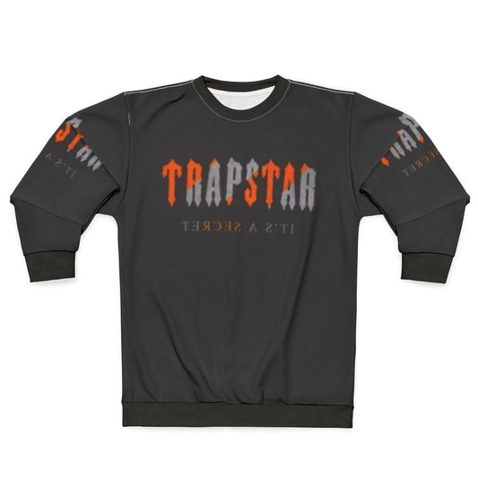 Trapstar orange stripes sweatshirt for men