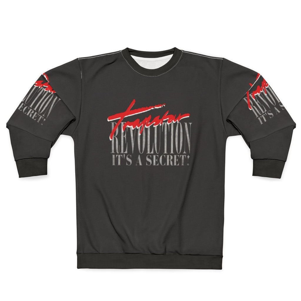 Trapstar Revolution Sweatshirt in Red and Black