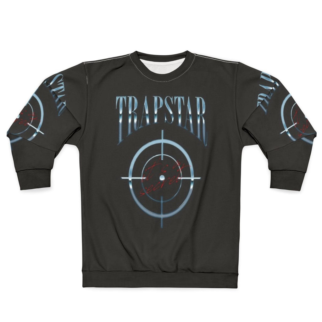 Trapstar Watch Your Back Sweatshirt with Vibrant Album Art Design