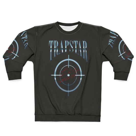 Trapstar Watch Your Back Sweatshirt with Vibrant Album Art Design