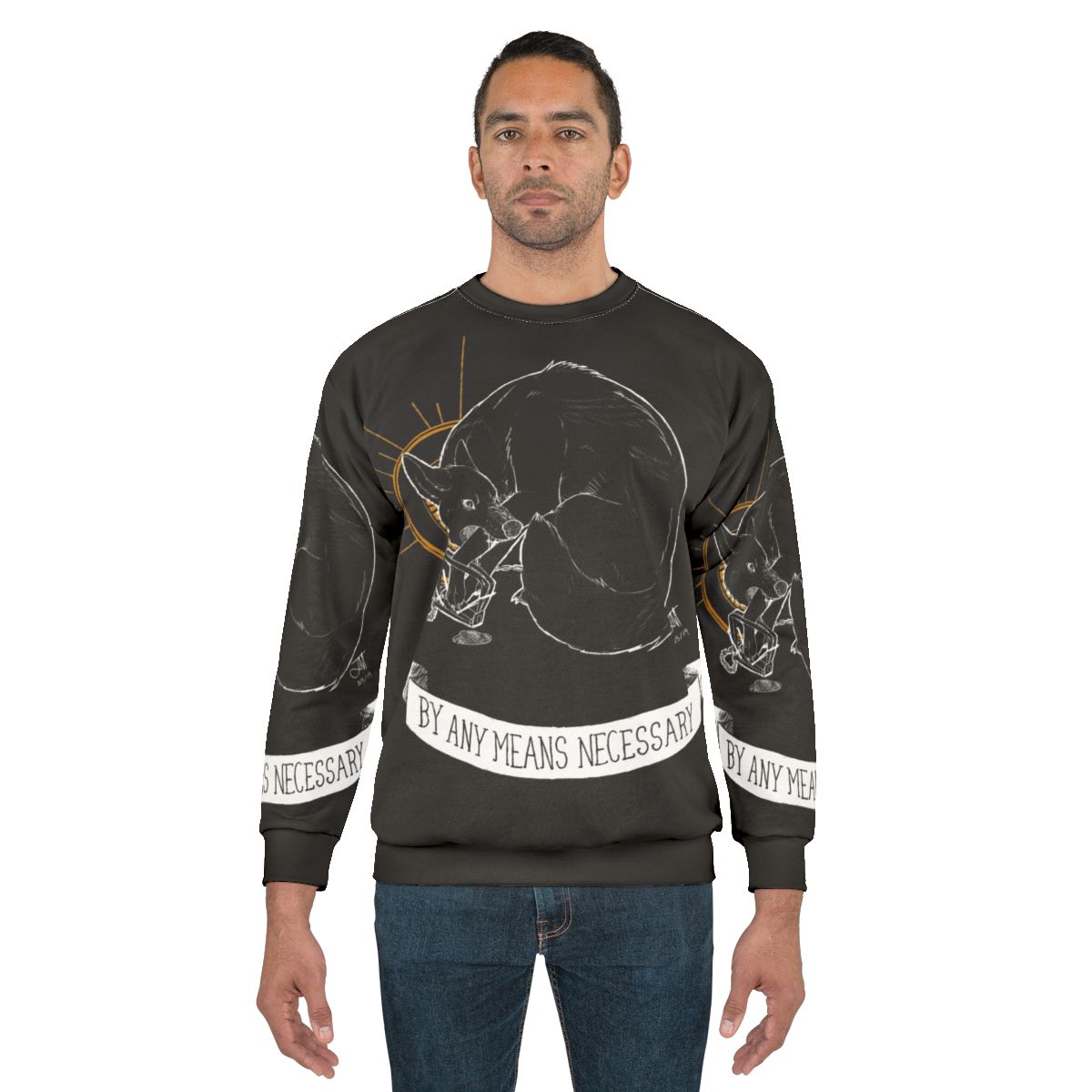 Trash Blessings Coyote Sweatshirt