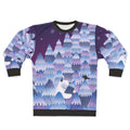 Cozy night tree hugger sweatshirt with forest creature design