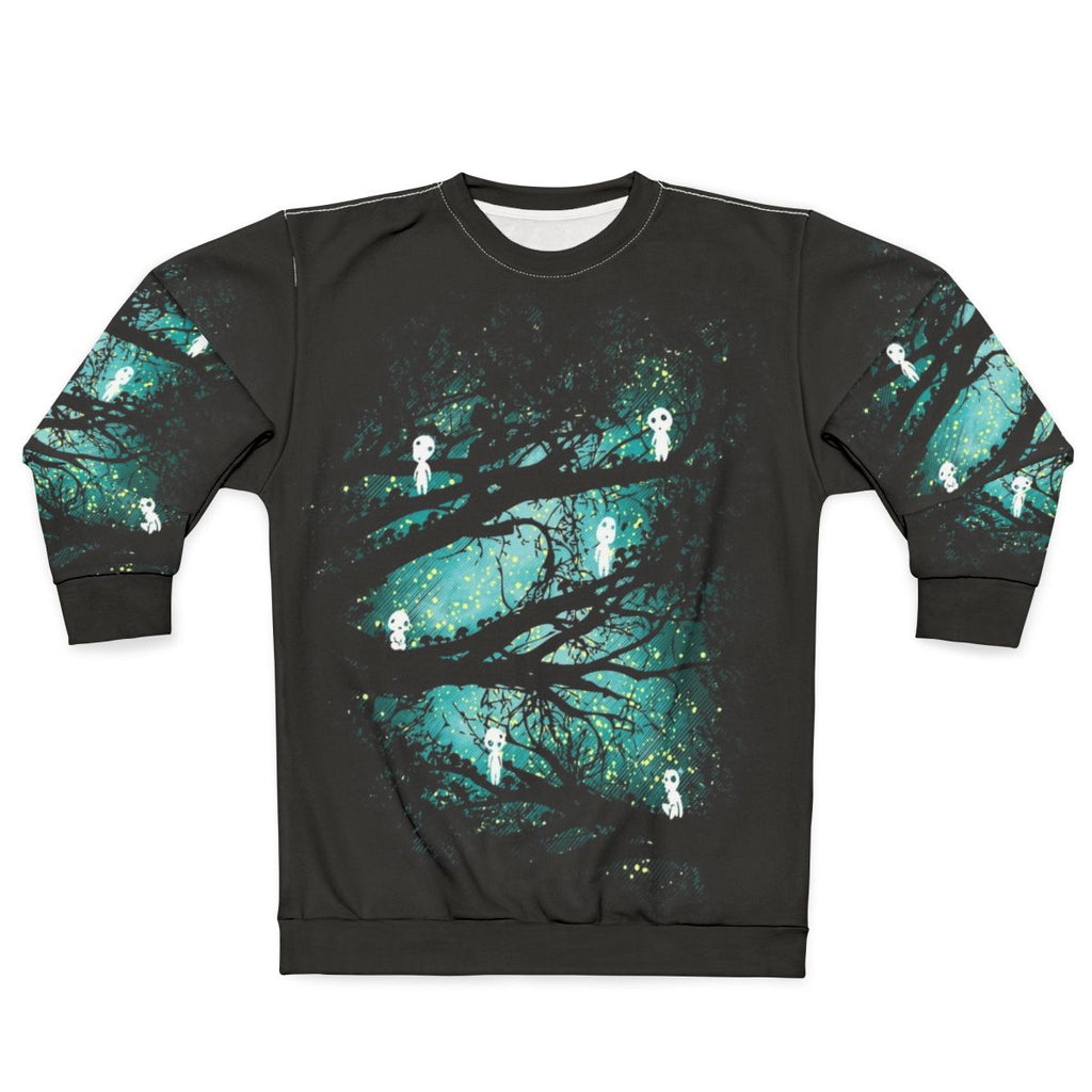 Tree Spirits Sweatshirt with Magical Designs