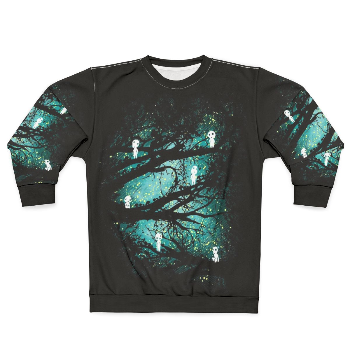 Tree Spirits Sweatshirt with Magical Designs