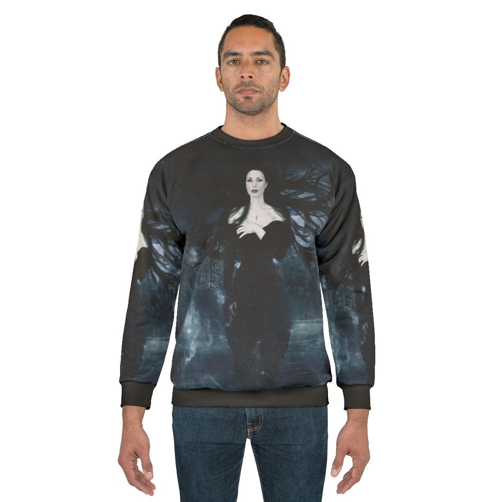 Aleah "Trees Of Eternity" Sweatshirt featuring metal music artwork