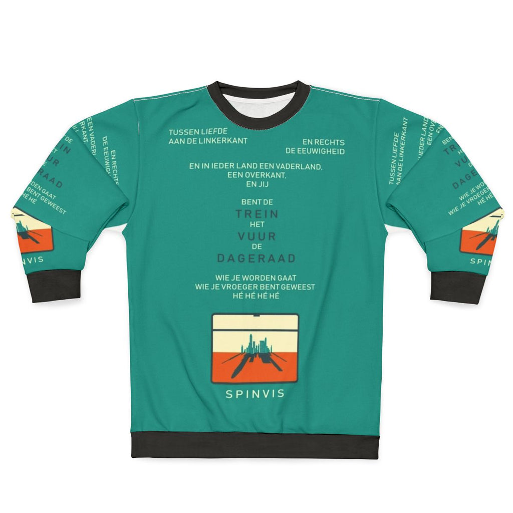 Trein Vuur Dageraad Sweatshirt featuring Dutch music artist Spinvis