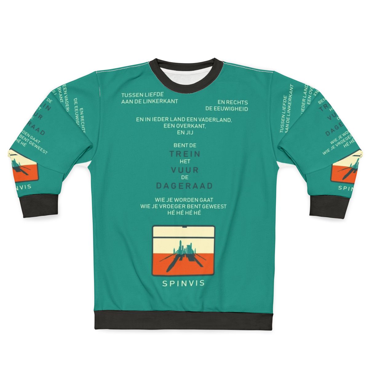 Trein Vuur Dageraad Sweatshirt featuring Dutch music artist Spinvis