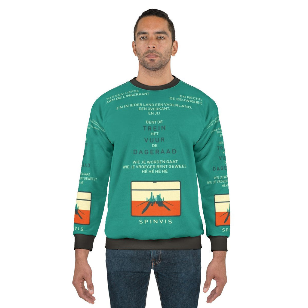 Trein Vuur Dageraad Sweatshirt featuring Dutch music artist Spinvis