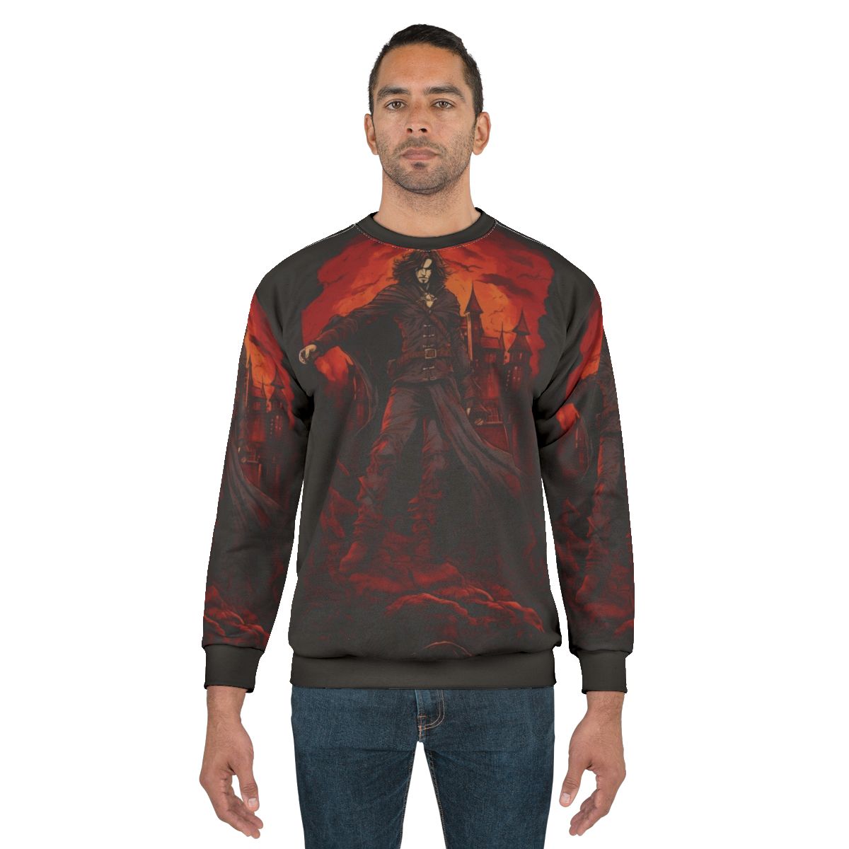 Trevor Belmont Castlevania Vampire Hunter Fanart Sweatshirt
