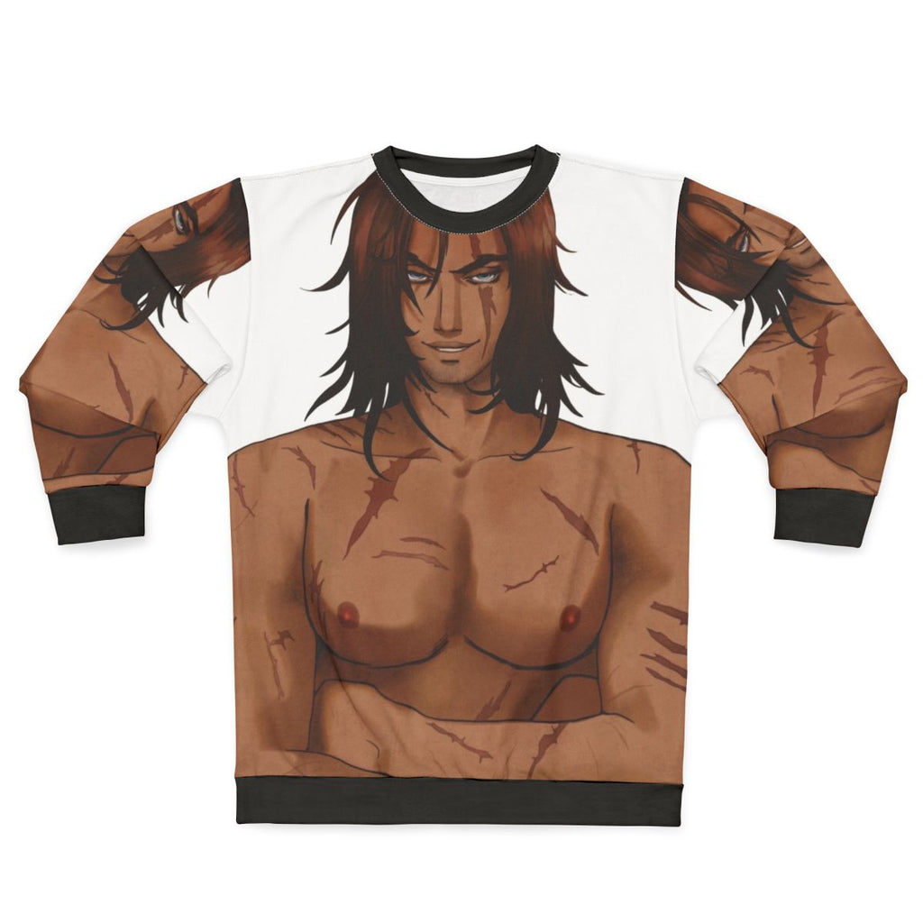 Castlevania Netflix Trevor Belmont Pinup Sweatshirt