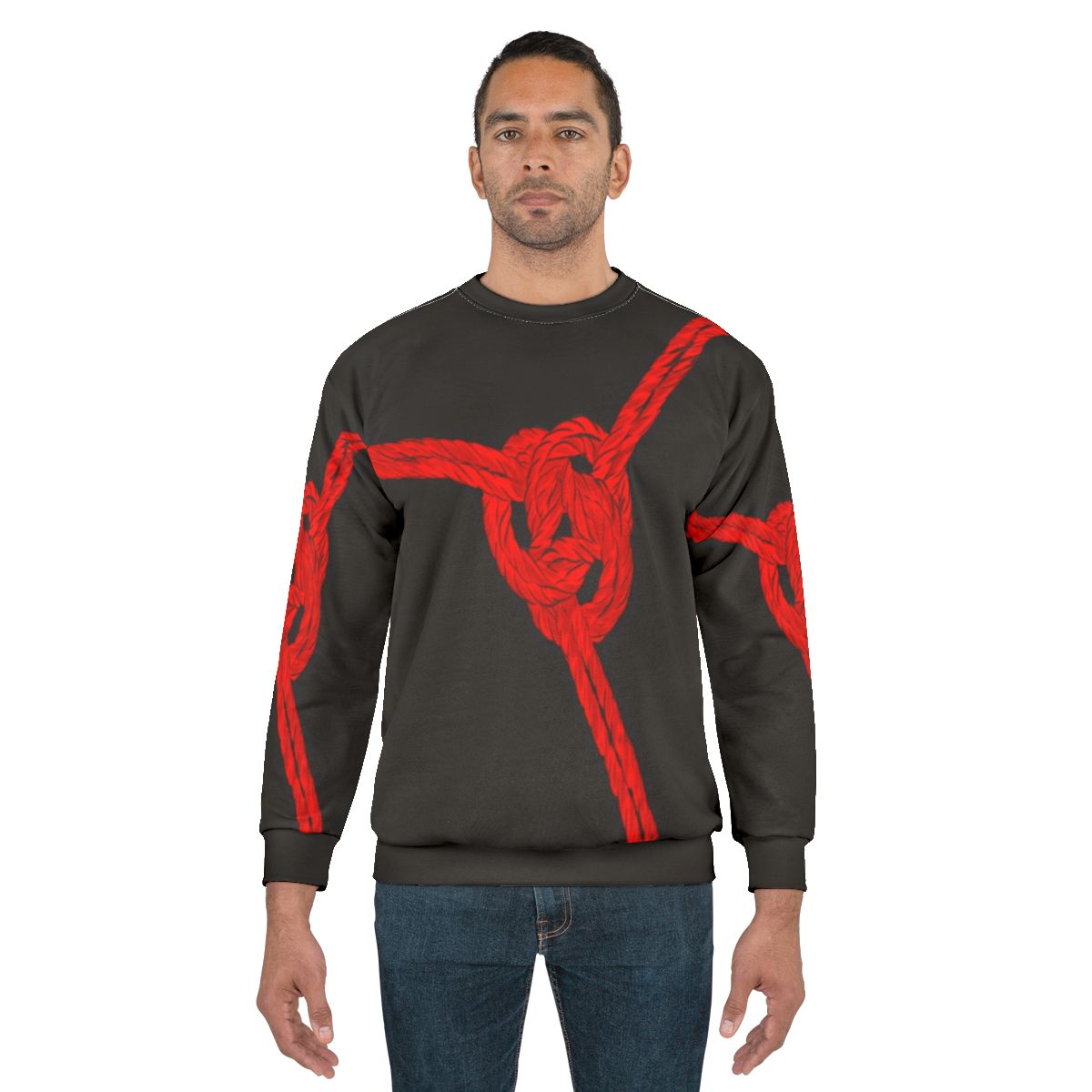 Tri Hex Minimalist Geometric Sweatshirt