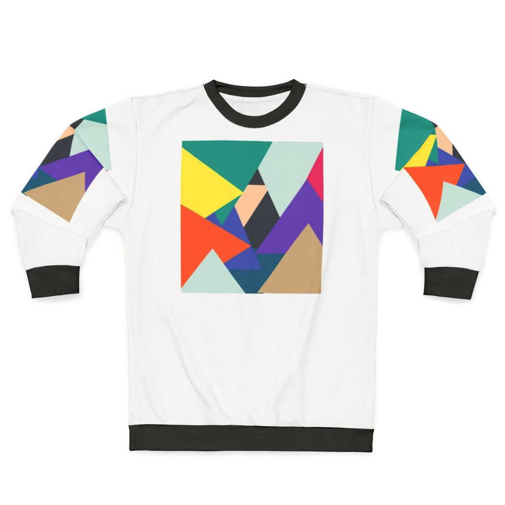 Geometric Triangular Sweatshirt