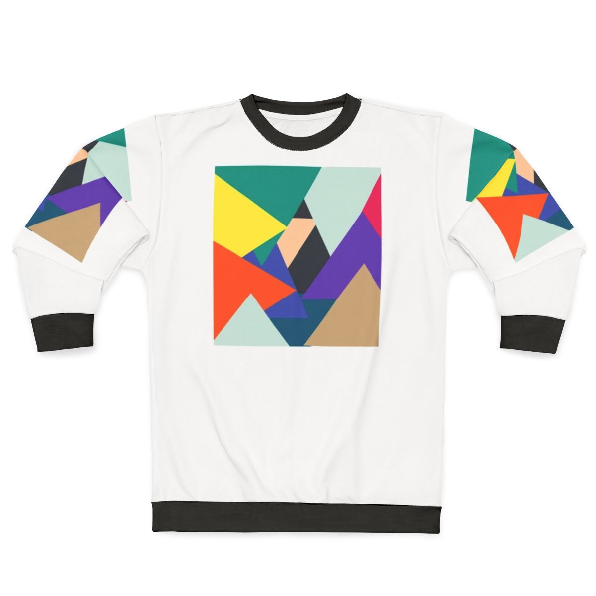 Geometric Triangular Sweatshirt