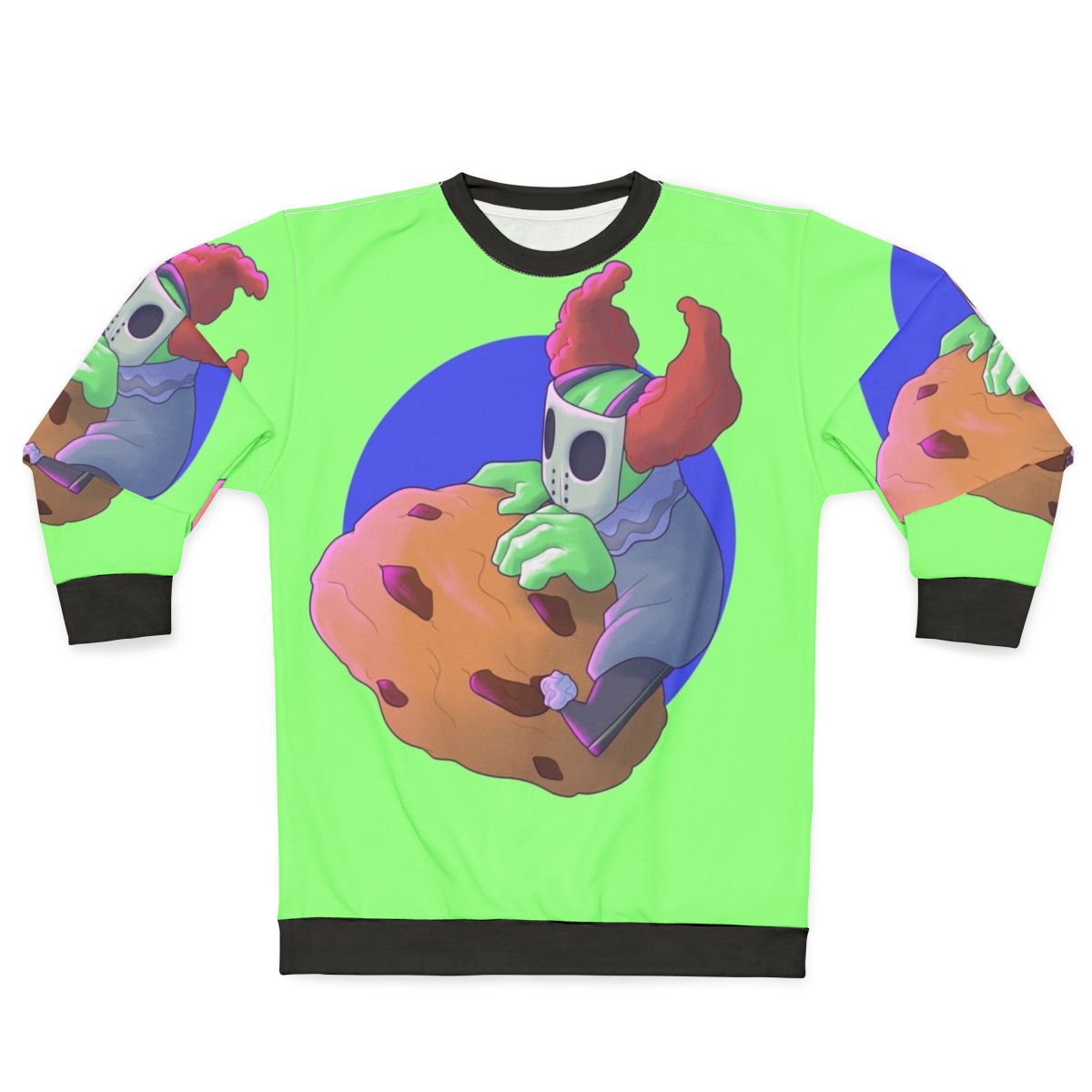 Tricky the Clown from Madness Combat and Friday Night Funkin' Meme Sweatshirt