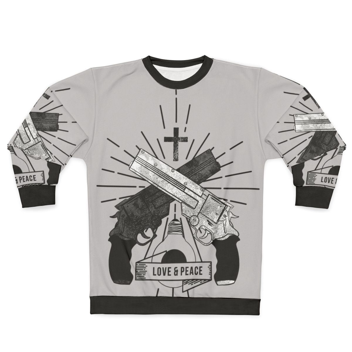 Trigun Love and Peace Anime Sweatshirt