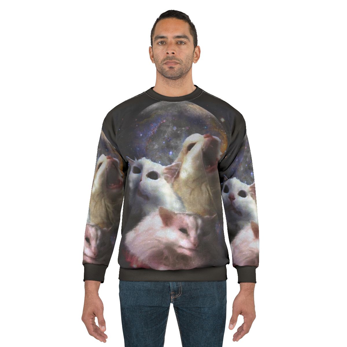 Thurston Moon Cats Funny Cat Sweatshirt