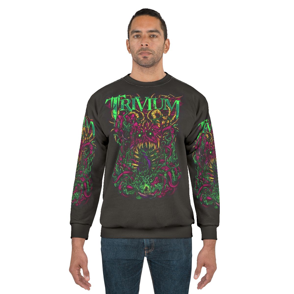 Trivium Logo Sweatshirt - Alternative Metal Band Merchandise