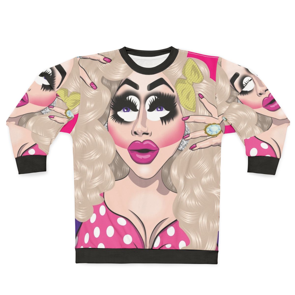 Trixie Mattel's Pink Vision Sweatshirt - Drag Queen Pop Culture Apparel
