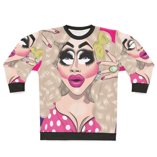 Trixie Mattel's Pink Vision Sweatshirt - Drag Queen Pop Culture Apparel