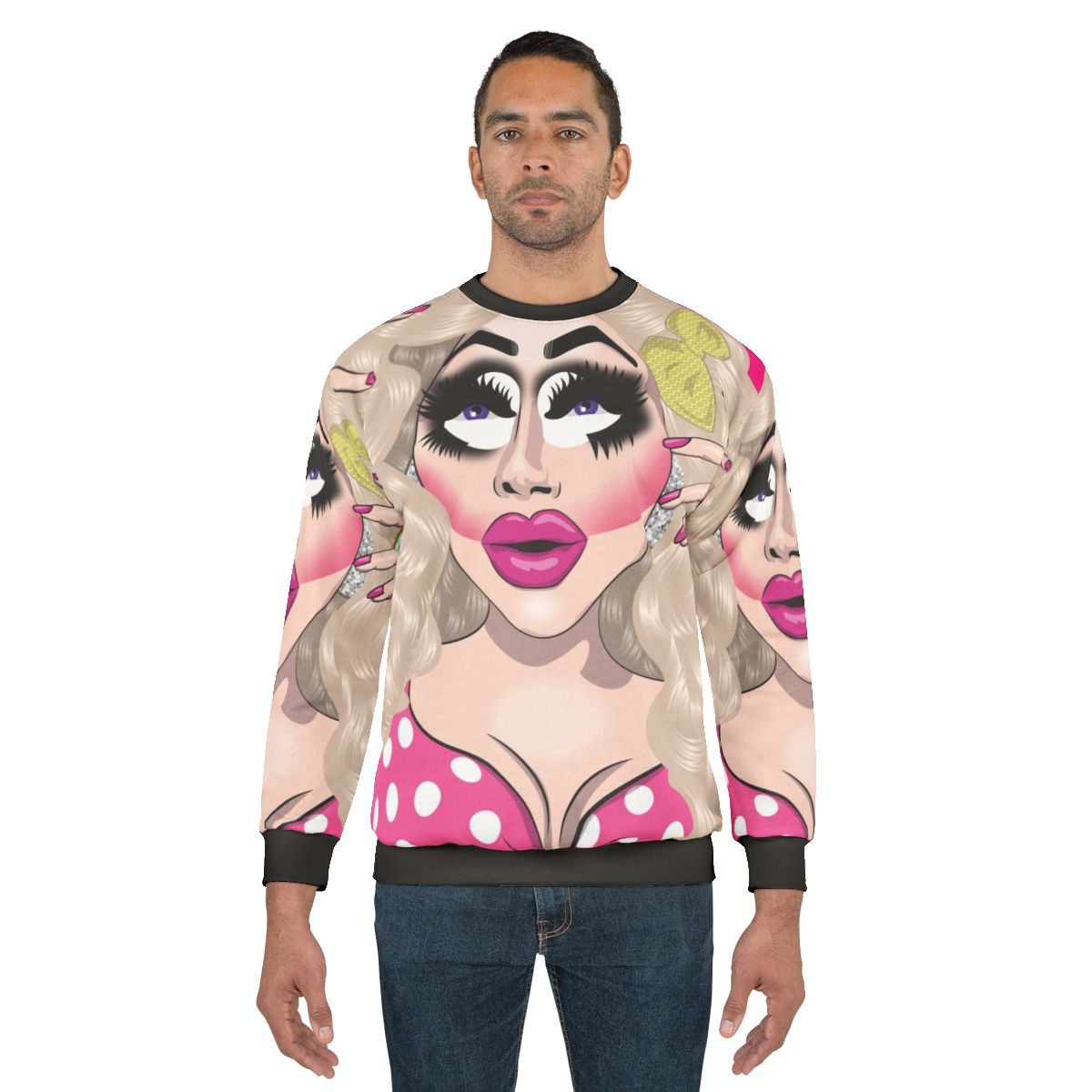 Trixie Mattel's Pink Vision Sweatshirt - Drag Queen Pop Culture Apparel