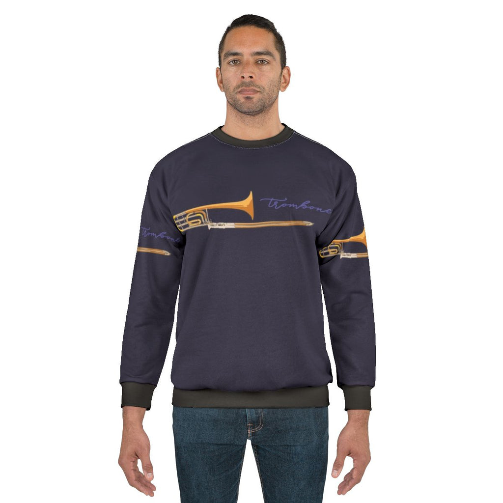 Trombone Sweatshirt for Passionate Musicians