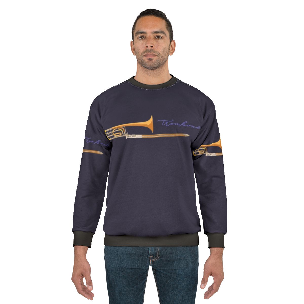Trombone Sweatshirt for Passionate Musicians