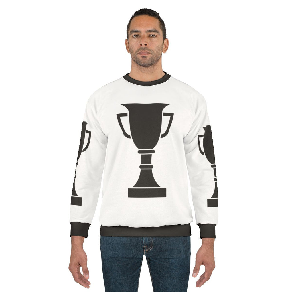 Champion sports sweatshirt for trophy winners